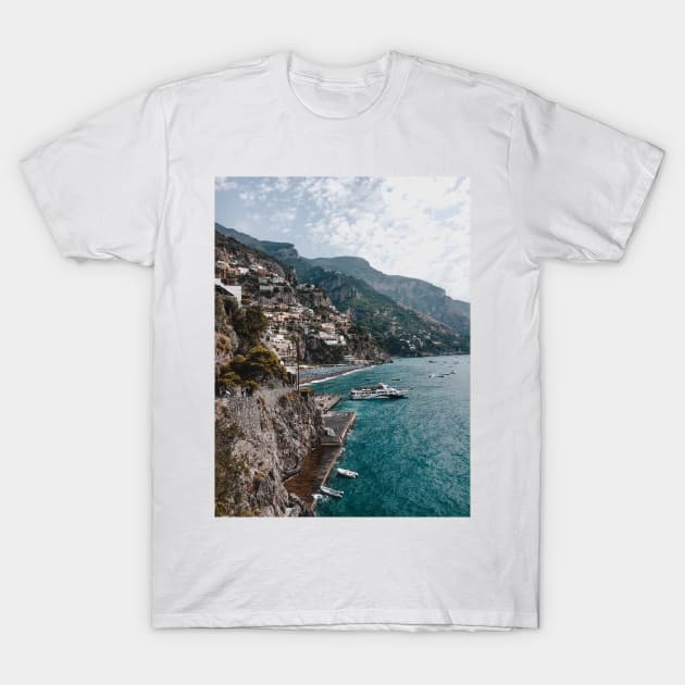 Amalfi Coast, Italy - Travel Photography T-Shirt by BloomingDiaries